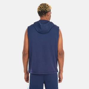 <b>Sleeveless</b> <b>Hoodie</b> Tank Top <b>Men</b> Low Price Custom <b>Hoodie</b> Pullover Training Workout Breathable Hooded Tank Tops Custom Logo - Product Image 5