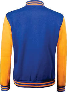 Chaqueta universitaria corta personalizada Letterman en colores para mujeres damas con parches bordados de chenilla personalizados al por mayor - Product Image 3