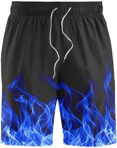 Conjunto de 2 Piezas de Camiseta y Pantalones Cortos Deportivos de Punto de Poliéster/Algodón de Manga Corta Sólidos de Otoño Unisex Personalizados 2024 para Hombre - Product Image 4