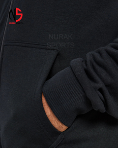 Sweat à capuche épais en molleton de coton uni personnalisé, de haute qualité, design de survêtement, fournisseur de produits de qualité supérieure chez Nurak Sports2026 - Product Image 4