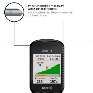 ANTISHOCK ฟิล์มกันรอยหน้าจอการ์มิน เอดจ์ 830 ฝาครอบป้องกันที่ทนทานและป้องกันการกระแทกสำหรับอุปกรณ์ของคุณ - Product Image 4