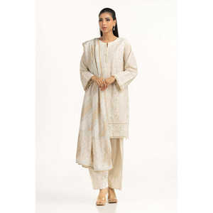 Ensemble de costume brodé 3 pièces IUSTKSD-2007 Summer Lawn Sequence - Product Image 2