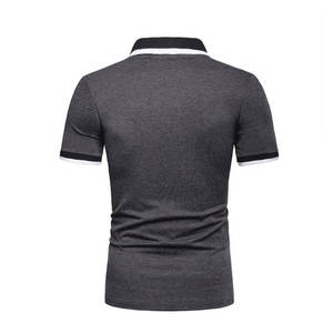 Cómoda camiseta Polo para hombre, camiseta Polo de secado rápido para hombre, camiseta Polo de algodón y poliéster para hombre - Product Image 3