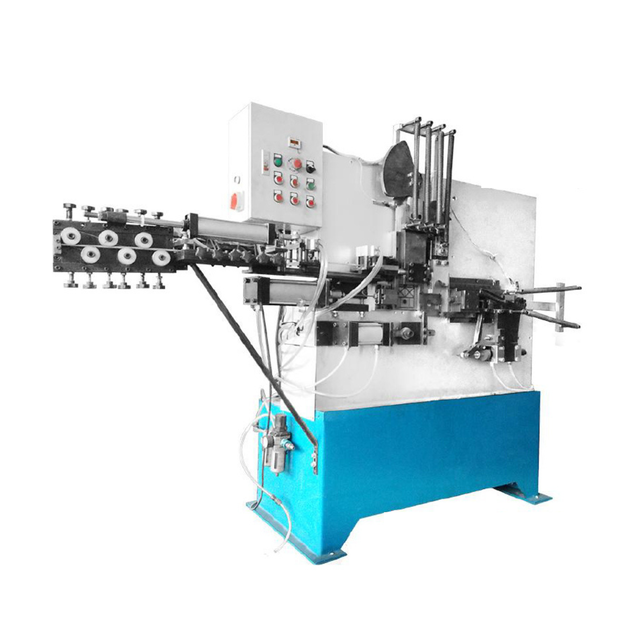 Automatic Metal/Steel Screw Eye Hook Production Machine Metal Wire Bending Gear Components Punching Included