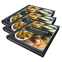 Livres photo de recettes personnalisées pour la cuisine bon marché/livres de cuisine pour les aliments impression de livres à couverture rigide personnalisés