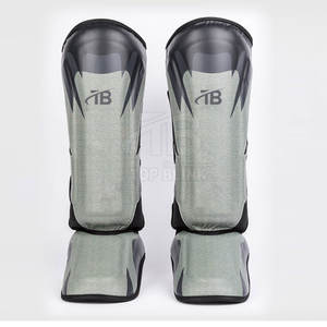 Espinillera de boxeo de cuero PU Espinillera de boxeo resistente Precio barato Nuevo diseño Espinillera de boxeo Logotipo personalizado - Product Image 2