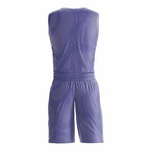 Uniformes de baloncesto reversibles personalizados para equipos, camisetas dobles, transpirables y de talla grande, tecnología estampada de verano - Product Image 6