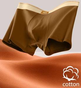 Ropa interior cómoda para hombre con estilo clásico personalizado, Bóxer largo, calzoncillos transpirables, Calzoncillos Bóxer clásicos - Product Image 3