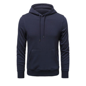 Sudadera con capucha recortada en blanco de gran tamaño de alta calidad para hombre, sudaderas con capucha de talla grande para hombre, sudadera 100% de algodón de peso pesado, Unisex 2026 - Product Image 5