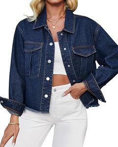 Dernier modèle de veste d'hiver à manches longues pour femmes, denim confortable et respirant, coton rembourré, bon marché, OEM, taille XL - Product Image 5