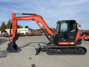 Meilleur prix 2026 – Excavatrice KUBOTA KX080-5R3A avec moteur diesel Kubota et système hydraulique à détection de charge à double pompe - Product Image 1