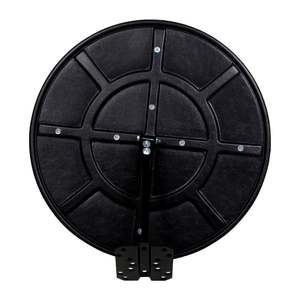Miroir de sécurité routière convexe de 70 cm, miroir de recul pour parking intérieur/extérieur, en verre, matériau PC - Product Image 5