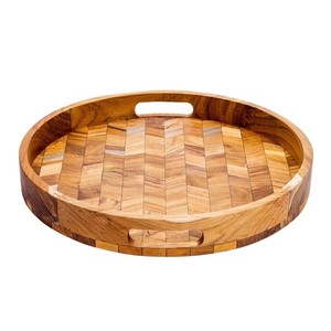 Indian Mina Bandejas de madera reciclables y MDF Exportación-Calidad para restaurante Boda Elevar la hospitalidad con estilo elegante - Product Image 5