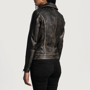 Veste en cuir moderne pour femmes avec logo personnalisé de qualité supérieure, parfaite pour les détaillants et les acheteurs mondiaux - Product Image 5