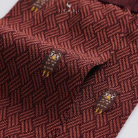 Chaussettes habillées de luxe en coton égyptien 240N, motif tissé texturé, antibactériennes, pour affaires, soirées, homme, personnalisables, marque privée, OEM