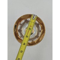 Gobelet Moderne Vintage à Prix Réduit en Laiton Soufflé à la Main, Plaqué Or 24 carats, Luxe Élégant, Long Pied, Personnalisable, Écologique, Durable