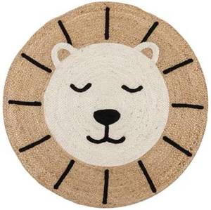 Best Selling Co-friendly Handmade Jute Cotton Animal Carpet and <b>Rug</b> Customized Size for Kid Wholesales Home Decoration - Product Image 1
