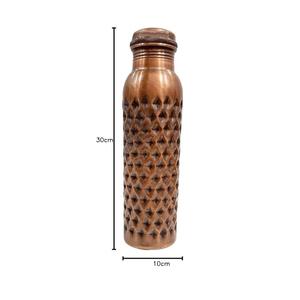 Health-friendly and beautifully made, our pure copper <b>bottles</b> are perfect for export in large quantities. - Product Image 4