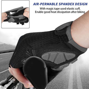 Gran oferta, cinturón, muñeca, guantes de gimnasio, entrenamiento, guantes de levantamiento de pesas, agarre fuerte, deportes, guantes de entrenamiento cruzado para Unisex de alta calidad. - Product Image 2