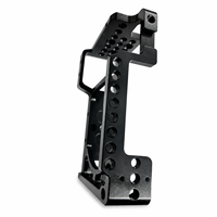 Support d'appareil photo en aluminium usiné CNC sur mesure OEM avec finition anodisée pour appareils photo reflex numériques