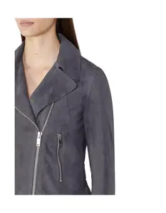 Women Leather <b>Jacket</b> Western Style New Fringe Style Real <b>Suede</b> Leather Cowgirl <b>Jacket</b> Ladies <b>Biker</b> <b>Jacket</b> - Product Image 5