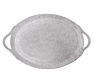 Handmade Premium Quality Rattan Serving <b>Tray</b> Modern Design Custom Shape <b>Large</b> Size Ideal For Kitchen Tea And Coffee Serving - Product Image 1