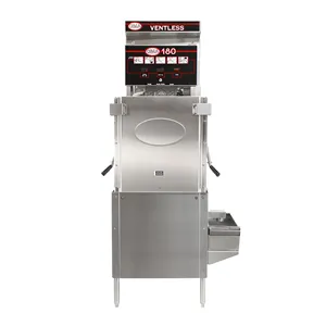 Lave-vaisselle professionnel CMA-180-VL à haute température sans ventilation, simple bac, capacité de stérilisation de 40 bacs/heure - Product Image 3
