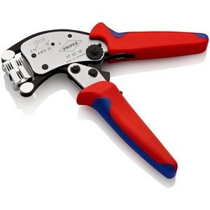 Alicates de crimpado KNIPEX Twistor16, longitud total 200 mm, pulidos, 0,14-16 mm, mangos multicomponentes para herramientas de taller - Product Image 4