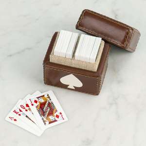 Jeu de cartes Joker à prix abordable, coffret cadeau, artisanat, cartes Joker avec boîte en cuir, écologiques, haute durabilité - Product Image 2
