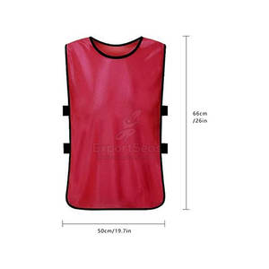 Liso teñido hecho en el mejor material Chaleco de entrenamiento Ropa de entrenamiento Chaleco de entrenamiento de alta calidad - Product Image 3