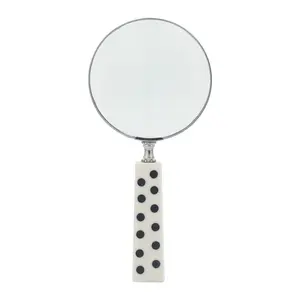 Highly Designs Premium Quality Decor <b>Magnifier</b> Glass for Book <b>Read</b> Newly Marble Handle Luxury Magnifying Glass in Wholesale Moq - Product Image 1