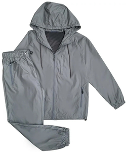 ชุดวิ่งสำหรับผู้ชายเสื้อกันลมผ้าไนลอน - Product Image 3