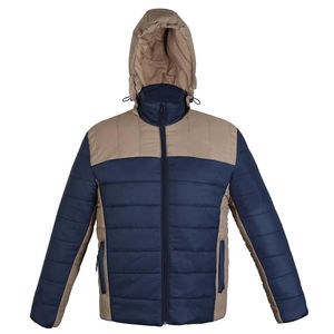 Chaquetas acolchadas para hombre, Polo de marca, MOQ bajo, diseño personalizado, ropa de calle, ropa de abrigo acolchada de invierno con capucha extraíble, chaqueta acolchada para hombre - Product Image 1