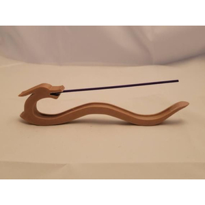 Handcrafted Artistic Wooden <b>Incense</b> <b>Burner</b> with Intricate Tribal Carving for Home, Temple - Product Image 6