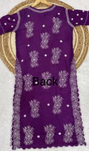 ชุดแต่งกายสำหรับใส่ไปงานปาร์ตี้และออฟฟิศสำหรับผู้หญิงดีไซน์แบบ lucknowi - Product Image 5