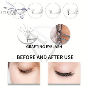 Nouvelles pinces à épiler de précision en acier inoxydable de qualité chirurgicale, durables, avec poignée diamantée, pour extensions de cils, emballage personnalisé écologique - Product Image 5