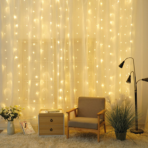 Tenda luminosa a LED 2x2m. Luce calda alimentata a corrente (GSC 204605006) - Product Image 2