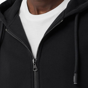 Sudadera con Capucha de Algodón Negro Lisa al por Mayor, Sudadera Personalizada al por Mayor, Felpa Gruesa, Diseño Unisex, Perfecta para Impresión/Bordado - Product Image 5