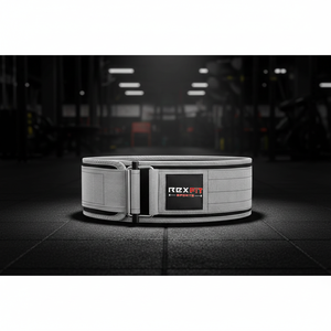 Ceinture de musculation professionnelle Rexfit Sports en cuir de vache véritable avec boucle à levier - Product Image 2