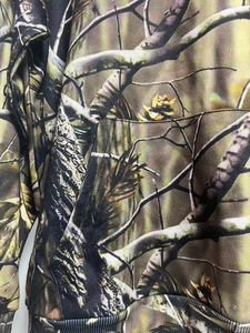 เสื้อมีฮู้ดพิมพ์ลายต้นไม้ดิจิทัลใส่ได้ทั้งชายและหญิงเสื้อสวมหัวโอเวอร์ไซส์กรด Washi Boxy พิมพ์ลายต้นไม้จริงผ้าฝ้าย100% - Product Image 3