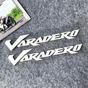 สติ๊กเกอร์ตกแต่งรถมอเตอร์ไซค์ Honda Varadero 3D Fairing Logo Decals ชุด 2 ชิ้น โดย Sticker Master - Product Image 1