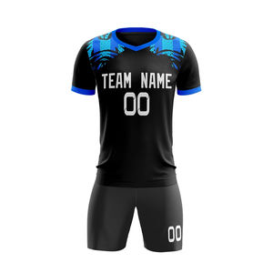 ชุดทีมฟุตบอล2025เสื้อเจอร์ซีย์และกางเกงขาสั้นชุดฝึกผู้ใหญ่โลโก้และสีโพลีเอสเตอร์/ ผ้าฝ้ายออกแบบได้ตามต้องการ - Product Image 3