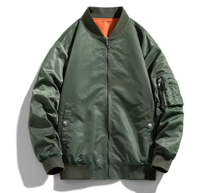 Chaqueta de Invierno para Hombre 2026, Estilo Bomber, de Alta Calidad, Transpirable, Diseño Personalizado con Logotipo, Ligera, Cortavientos, OEM - Product Image 1