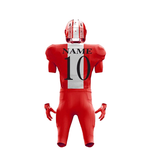 Uniforme Reversible Personalizado de Fútbol Americano, Conjunto de Gran Tamaño para Adultos, Secado Rápido, Transpirable, Impreso, Tarifas Al por Mayor Cortas - Product Image 5