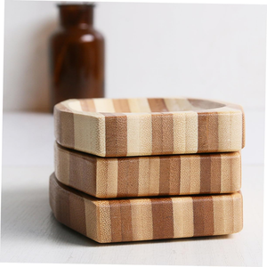 Eco2go-soporte para jabonera de bambú orgánico, bandeja de jabón de bambú con Logo láser grabado para sostener jabón, hecho en Vietnam - Product Image 2