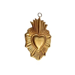Metal Sagrado Corazón Colgante Milagros Sagrado Corazón para Pared Decorativo Católico Regalo y Decoración - Product Image 1