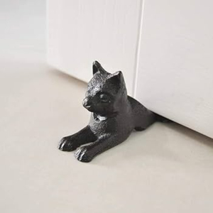 Tapón de puerta decorativo para el hogar de diseño fantástico Tope de puerta de conejo de hierro de Metal de primera calidad Para topes de puerta de baño y dormitorio - Product Image 6