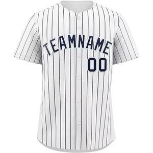 Camiseta de béisbol personalizada con bajo MOQ, camiseta de béisbol sublimada de nuevo diseño - Product Image 6