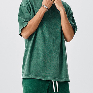 Ropa de calle estampada, camisetas gráficas, camiseta en blanco de talla grande para hombre, ropa de lavado ácido, camiseta para hombre, camisetas Vintage personalizadas de gran tamaño en stock - Product Image 3
