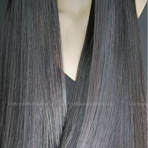 วิกผมตรงขอบกระดูกสำหรับผู้หญิงผมมนุษย์พร้อมชุดสีที่กำหนดเอง - Product Image 1